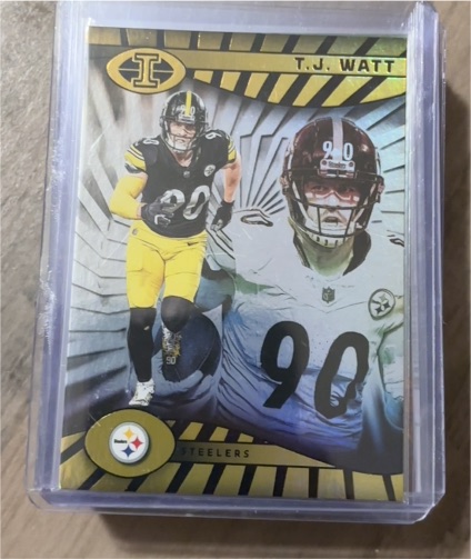 2024 Panini Illusions #73 T.J. Watt — front
