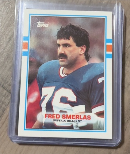 1989 Topps #50 Fred Smerlas — front