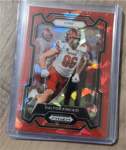 2024 Panini Prizm Draft Picks #12 Dalton Kincaid — front