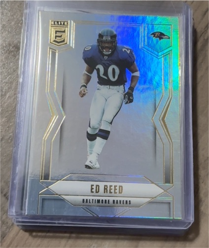 2025 Panini Donruss Elite #72 Ed Reed Baltimore Ravens — front