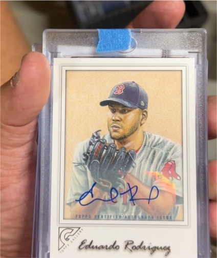 2017 Topps Gallery #44 Eduardo Rodriguez — front