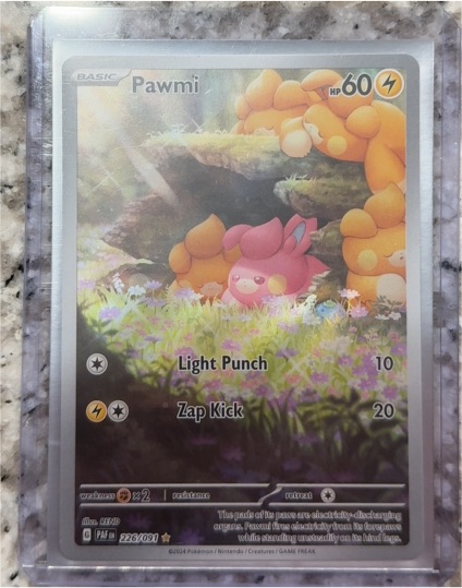 2024 Pokémon Scarlet & Violet Paldean Fates #226 Pawmi — front