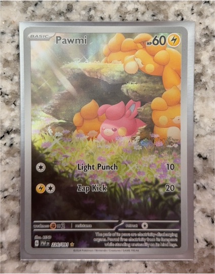 2024 Pokémon SV: Paldean Fates #226 Pawmi — front