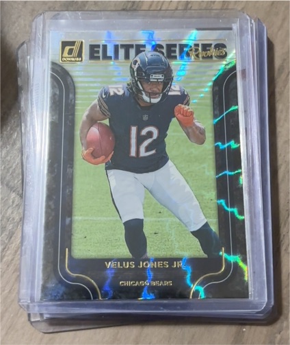 2022 Donruss The Elite Series Rookies #ESR-25 Velus Jones Jr. — front