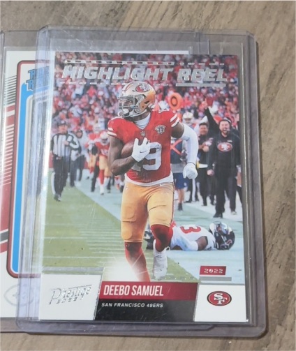 2022 Panini Prestige Highlight Reel #HR-7 Deebo Samuel — front