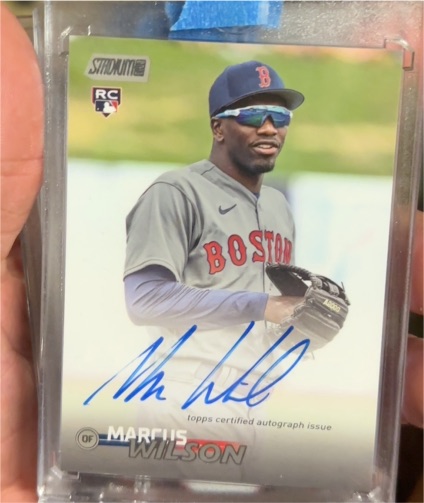 2023 Topps Stadium Club #SCBA-MW Marcus Wilson — front