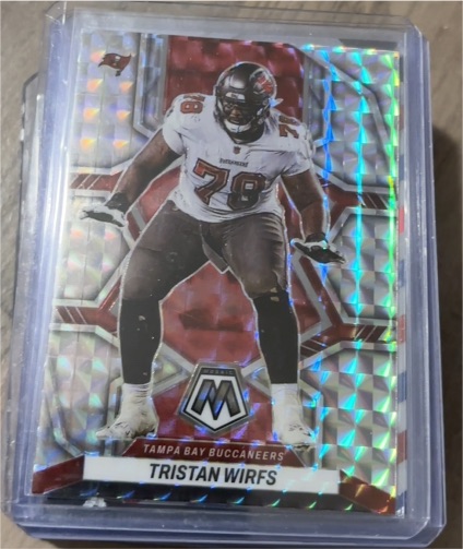 2022 Panini Mosaic #186 Tristan Wirfs — front