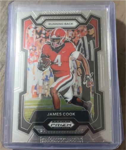 2024 Panini Prizm Draft Picks #11 James Cook — front