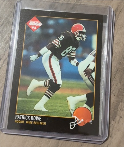 1992 Collector's Edge #16 Patrick Rowe — front