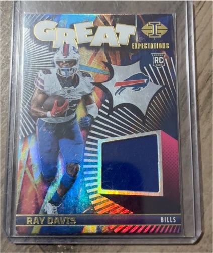 2024 Panini Illusions - Great Expectations Ray Davis #GE-RDS — front