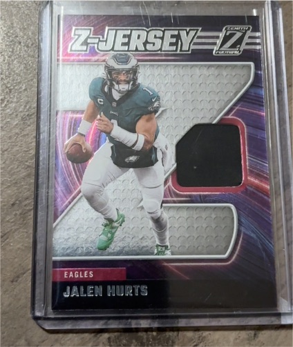2024 Panini Zenith Z-Jersey #ZJ13 Jalen Hurts — front