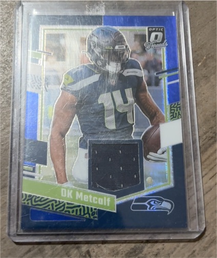 2023 Panini Donruss Optic Threads #DT-DKM DK Metcalf — front