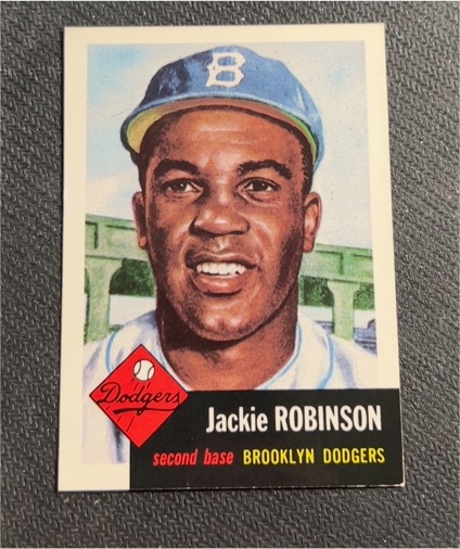1991 Topps Archives The Ultimate 1953 Series #1 Jackie Robinson — front