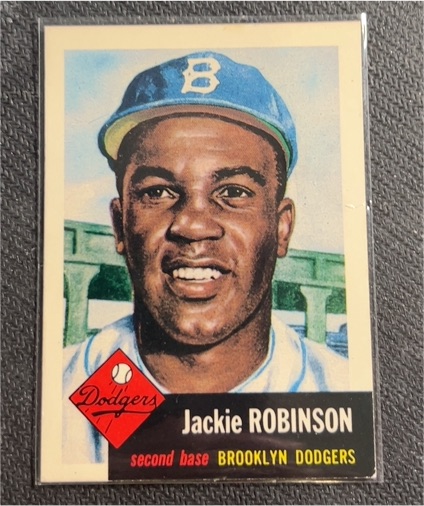 1991 Topps Archives 1953 #1 Jackie Robinson — front
