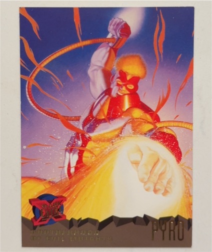 1995 Fleer Ultra X-Men #60 Pyro — front
