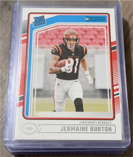 2024 Donruss #368 Jermaine Burton — front