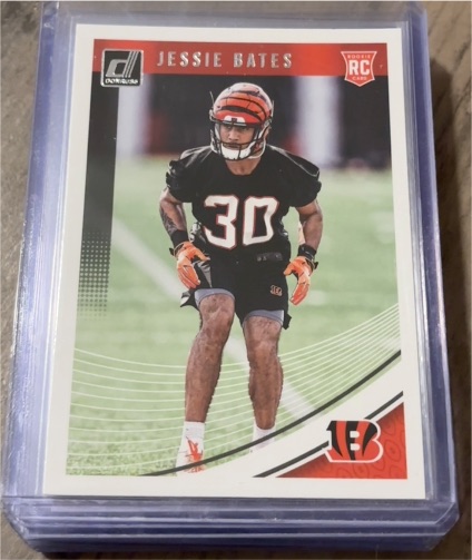 2018 Donruss #372 Jessie Bates Cincinnati Bengals RC Rookie Card — front