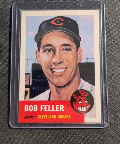 1991 Topps Archives 1953 #54 Bob Feller — front