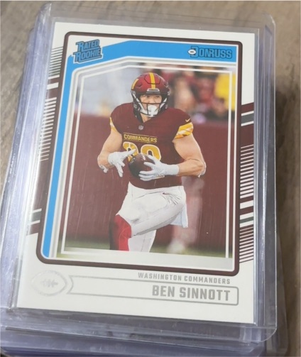 2024 Panini Donruss #314 Ben Sinnott Rated Rookie — front