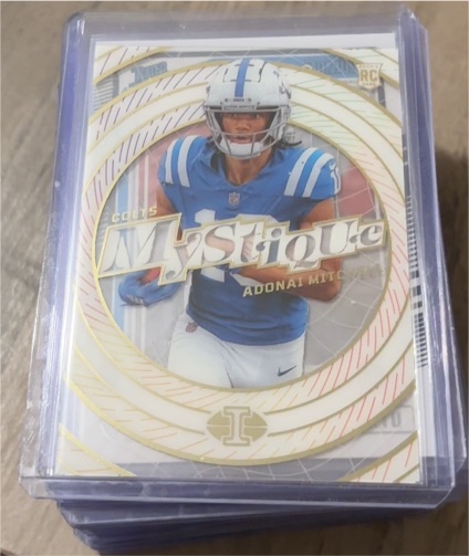 2024 Panini Illusions #19 Adonai Mitchell — front