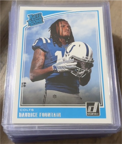 2018 Donruss #333 Daurice Fountain — front