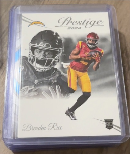2024 Panini Prestige #370 Brenden Rice — front