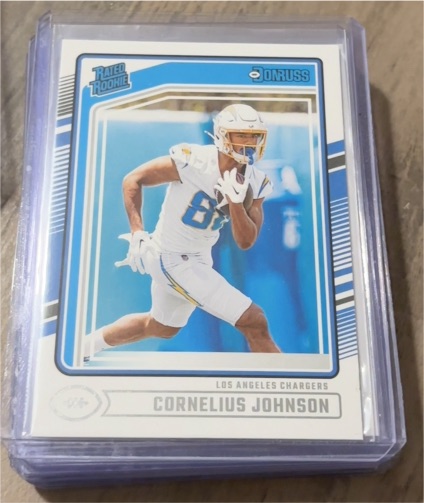 2024 Donruss Rated Rookie #377 Cornelius Johnson — front