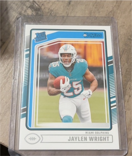 2024 Panini Donruss #344 Jaylen Wright — front