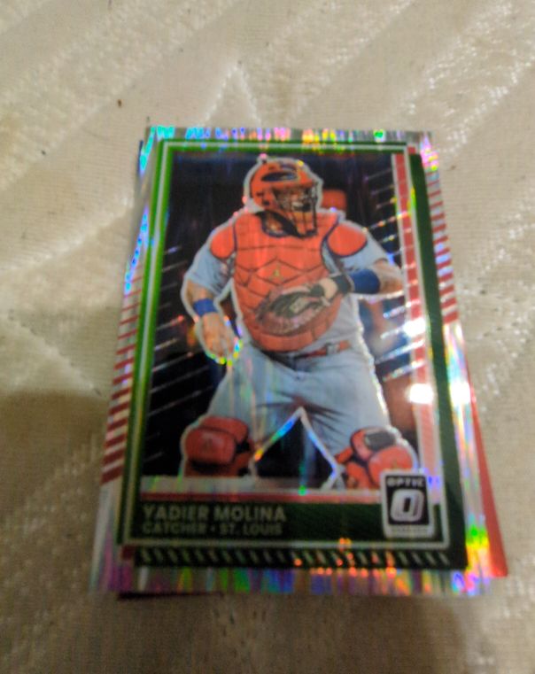 2025 Panini Donruss Optic #66 Yadier Molina — front