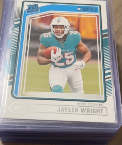 2024 Donruss #344 Jaylen Wright — front