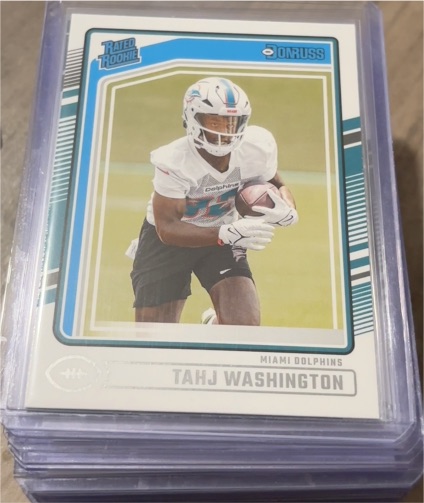 2024 Donruss #346 Tahj Washington — front