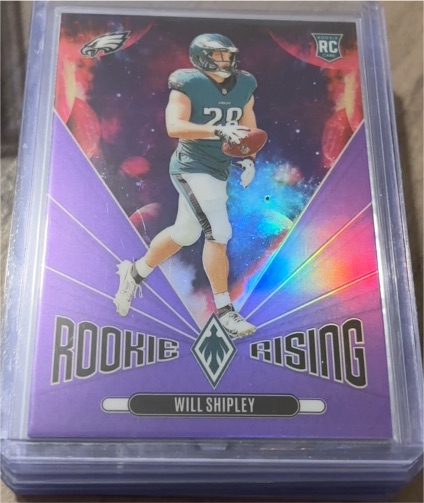 2024 Panini Phoenix #RR-WSY Will Shipley Rookie Rising — front