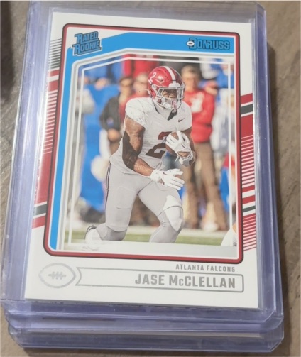 2024 Donruss #375 Jase McClellan Rated Rookie — front