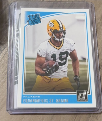 2018 Panini Donruss #343 Equanimeous St. Brown — front