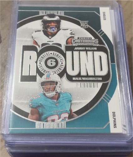 2024 Panini Contenders #6 Johnny Wilson / Malik Washington — front
