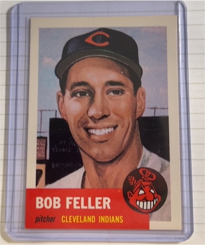1991 Topps Archives 1953 #54 Bob Feller — front