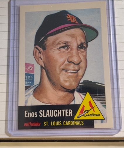 1991 Topps Archives 1953 #41 Enos Slaughter — front