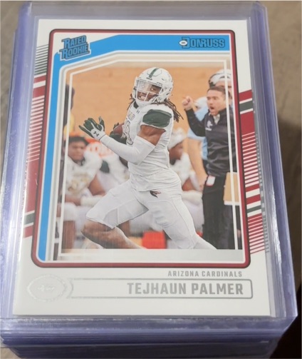 2024 Donruss Rated Rookie #384 Tejhaun Palmer — front