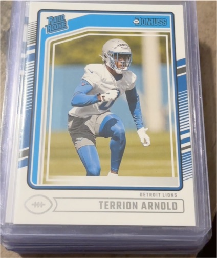 2024 Panini Donruss #371 Terrion Arnold — front