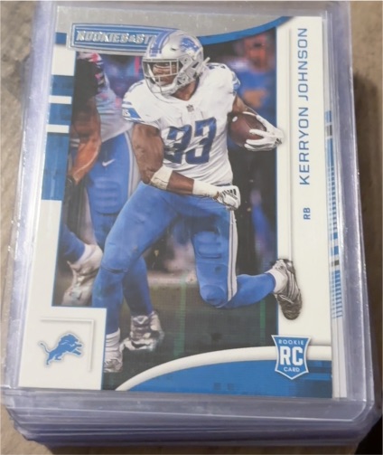 2018 Panini Rookies & Stars #117 Kerryon Johnson — front