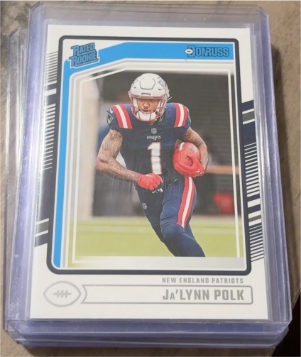 2024 Donruss Rated Rookie #373 Ja'Lynn Polk — front