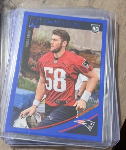 2018 Panini Donruss #389 Danny Etling Rookie — front
