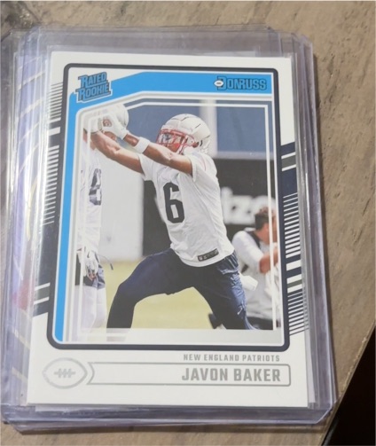 2024 Panini Donruss Rated Rookie #353 Javon Baker — front