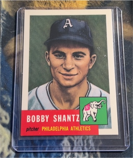1991 Topps Archives 1953 #225 Bobby Shantz — front