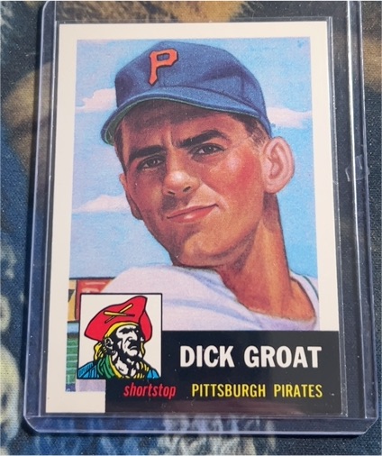 1953 Topps #154 Dick Groat — front
