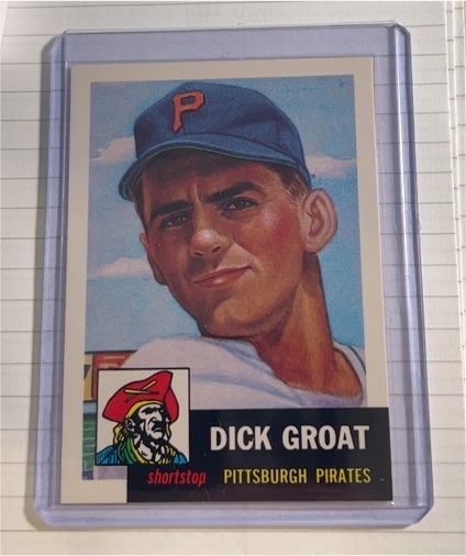 1991 Topps Archives #154 Dick Groat — front