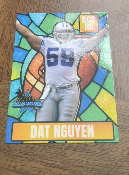 2023 Dallas Card Show Dat Nguyen — front