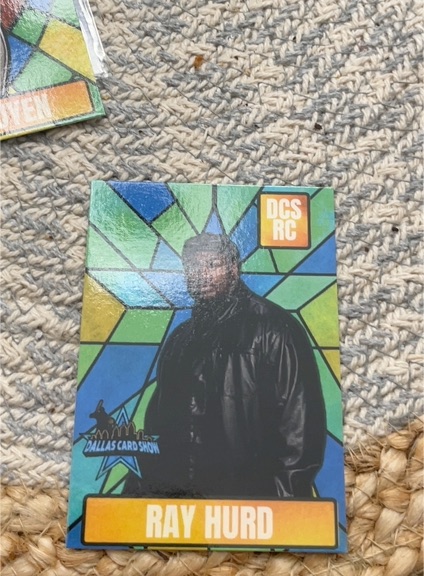 2023 Dallas Card Show Ray Hurd RC — front