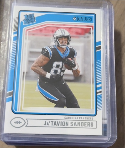 2024 Donruss #317 Ja'Tavion Sanders — front