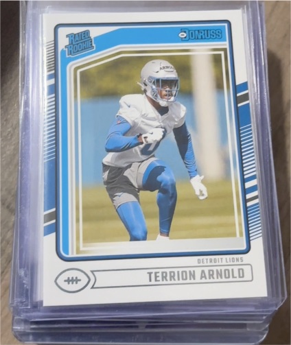 2024 Donruss #371 Terrion Arnold — front